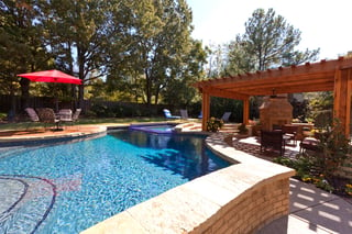 custom pool built by Michael Hatcher