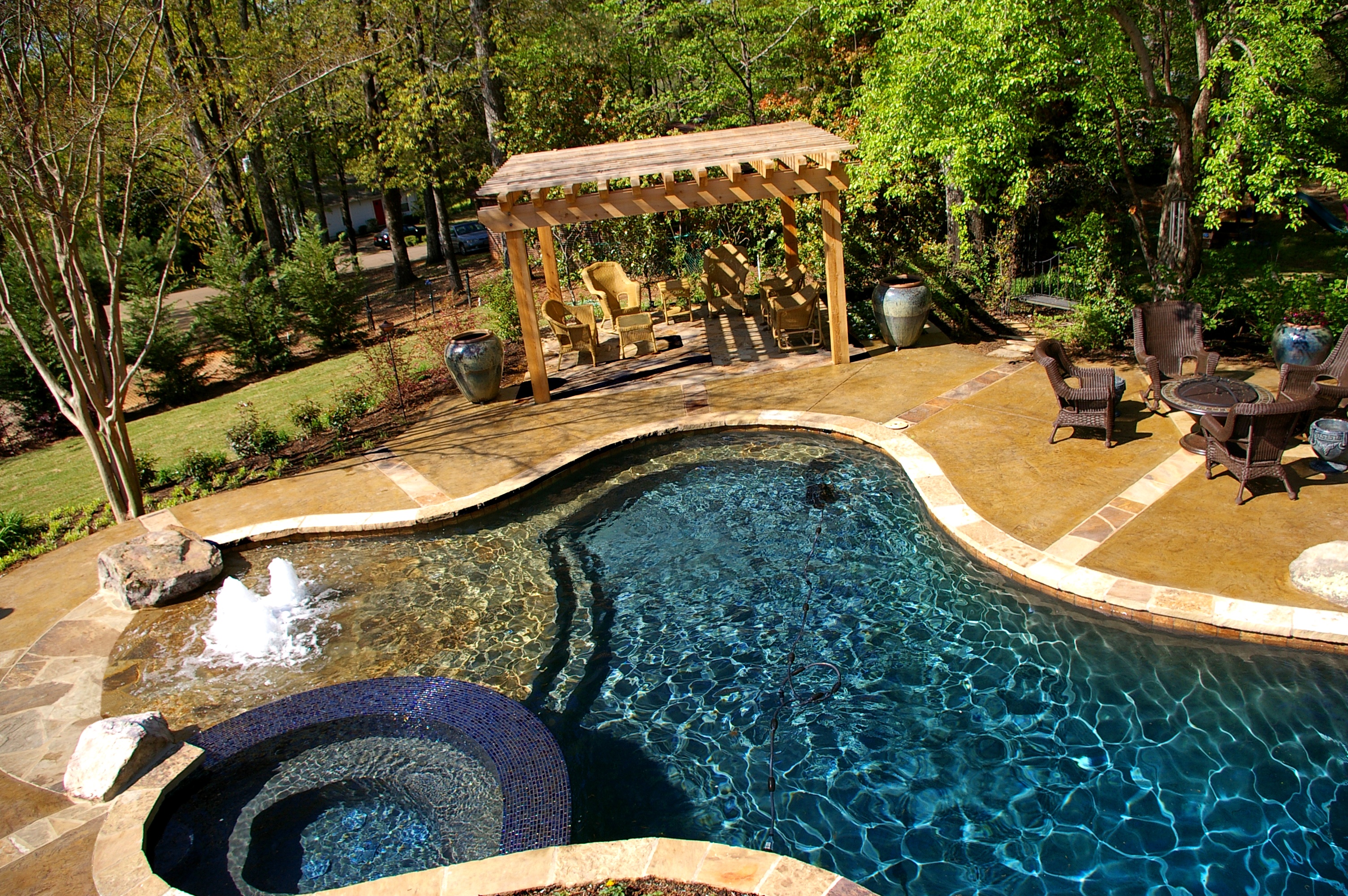 custom gunite pools